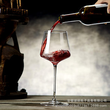 Large Bordeaux Wine Glass Set Household Luxury Creative Crystal Glass Belly Decanter Grape Goblet