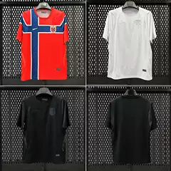 2627 Norway Wales Team Uniforms World Cup National Team Fan Version Home and Away Football Uniforms Cross-Border Custom Order