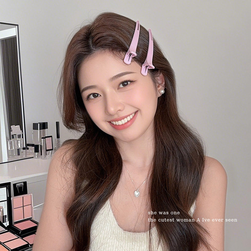 High Crown Hair Root Fixing Fluffy Clip Bangs Positioning Clip Face Washing Makeup Traceless Duckbill Hair Clip for Women