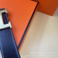 31 pattern coffee color+H gold buckle