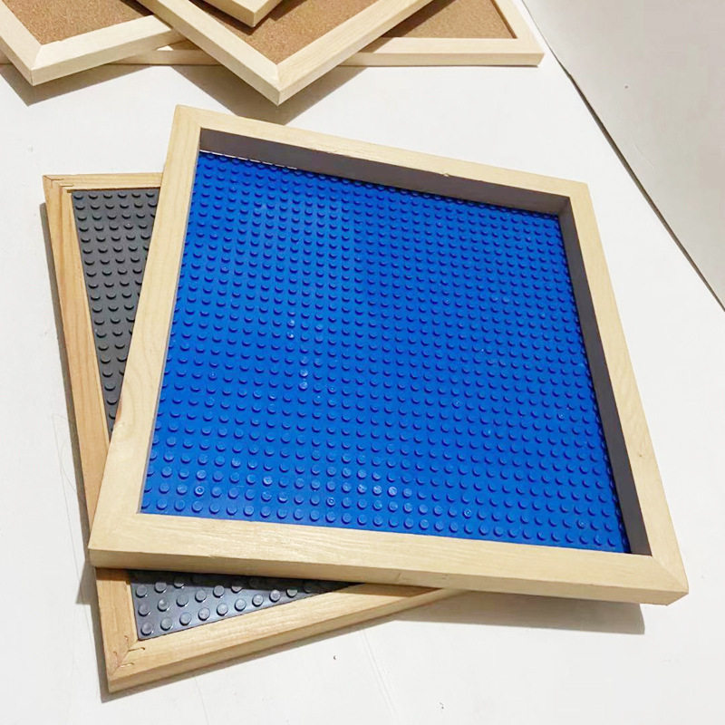 Game Group framed photo frame source factory wooden frame drying pine digital oil painting doll puzzle picture frame