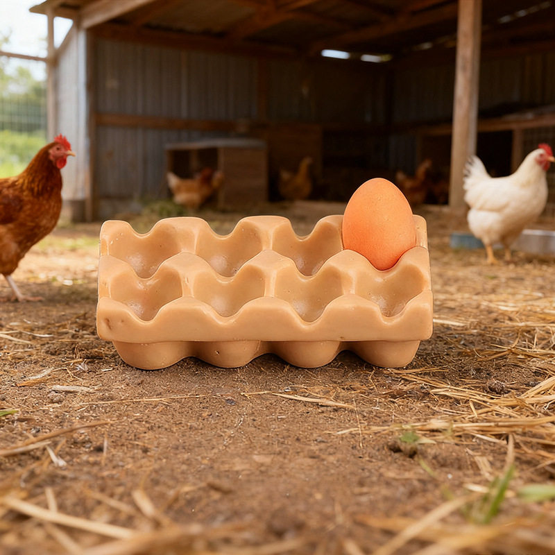 Miniature Scene Ornaments Resin Mini Egg Tray DIY Creative Crafts Cross-Border Supply Factory Direct Sales