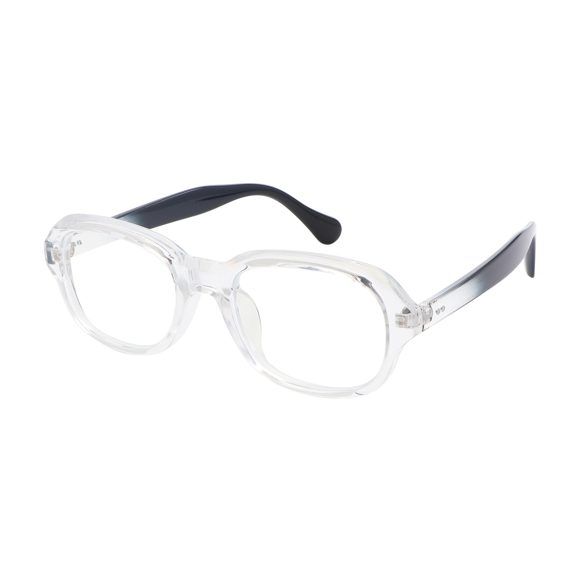 New European and American cross-border square glasses frame retro trend anti-blue glasses can be equipped with myopia in stock 20220