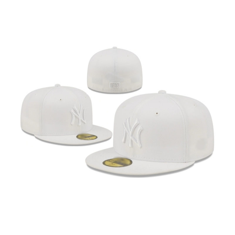 Foreign Trade MLB Classic Baseball Flat-brimmed Cap American Sports League Closed Cap Fashion Size Flat-brimmed Cap Cross-border