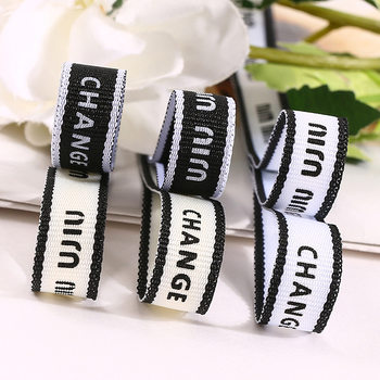 Tweed Style Threaded Ribbon 1cm Flower Gift Packaging Ribbon DIY Flower Shop Bouquet Floral Cake Packaging Ribbon