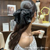 Hepburn Velvet Hair Band Autumn and Winter New Headwear Four-Layer Lock Edge Cloth Circle Ball Head Flower Plate Hair Accessories Factory Ready Stock