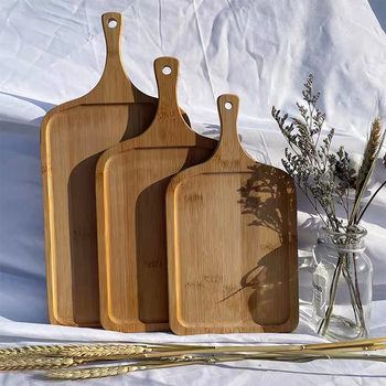 Solid wood cutting board cutting board children's food supplement board Acacia fruit board wooden pizza board household cutting board tray