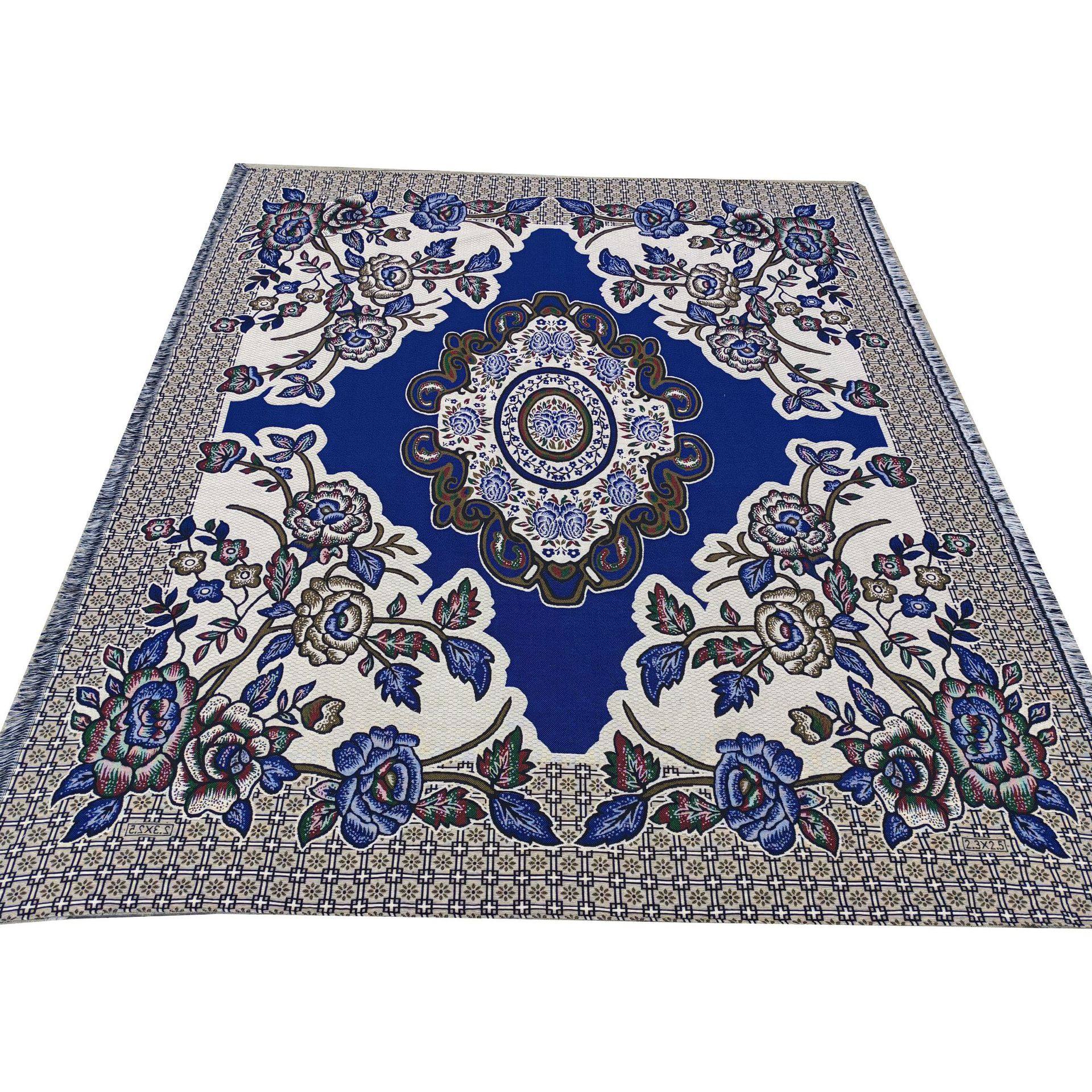 Thread Blanket Cotton Knitted Blanket Thin Bed Sheets Ethnic Style Summer Flowing Casual Blanket Thread Blanket Bed Sheets Picnic Blanket Mat