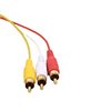 HD HDMI to 3RCA cable 1.5 m gold-plated HDMI to AV cable HDMI to three color difference cable audio cable
