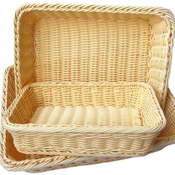 A1673 Bread Basket, Bread Tray, Food Basket, Fruit Basket, Dried Fruit Tray, Rattan Storage Basket, Storage Basket, Fruit and Vegetable Basket