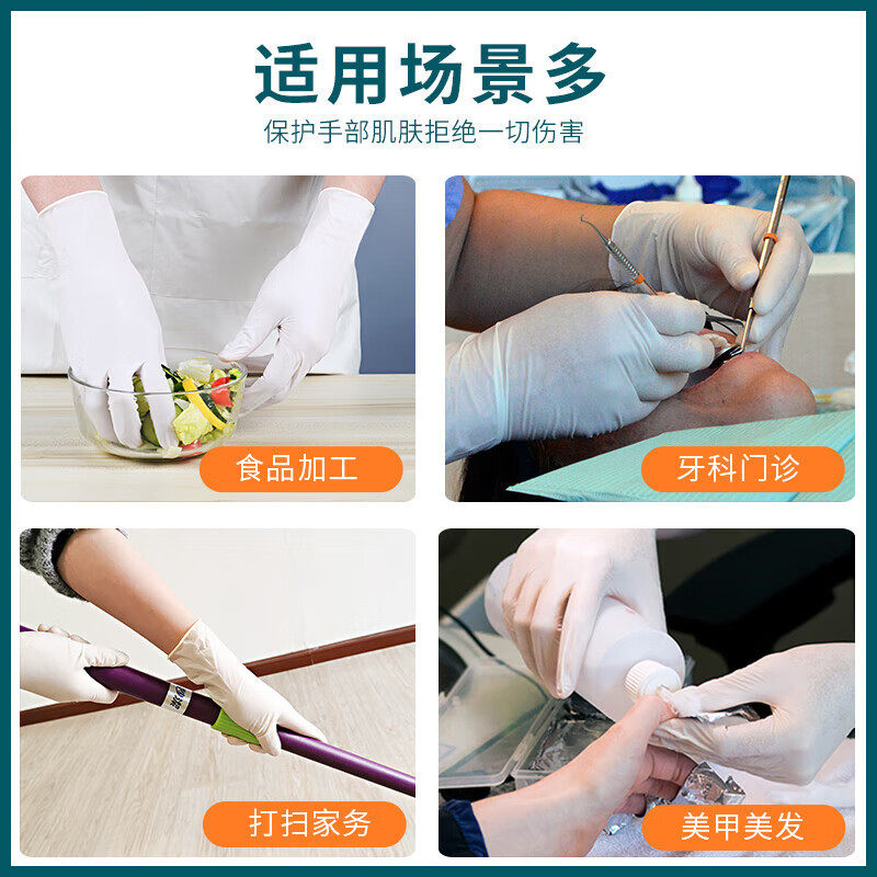 Yingke Disposable Nitrile Gloves Black Thickeneded Durable Food Grade Special Baking Non-Slip Nitrile Nitrile Gloves