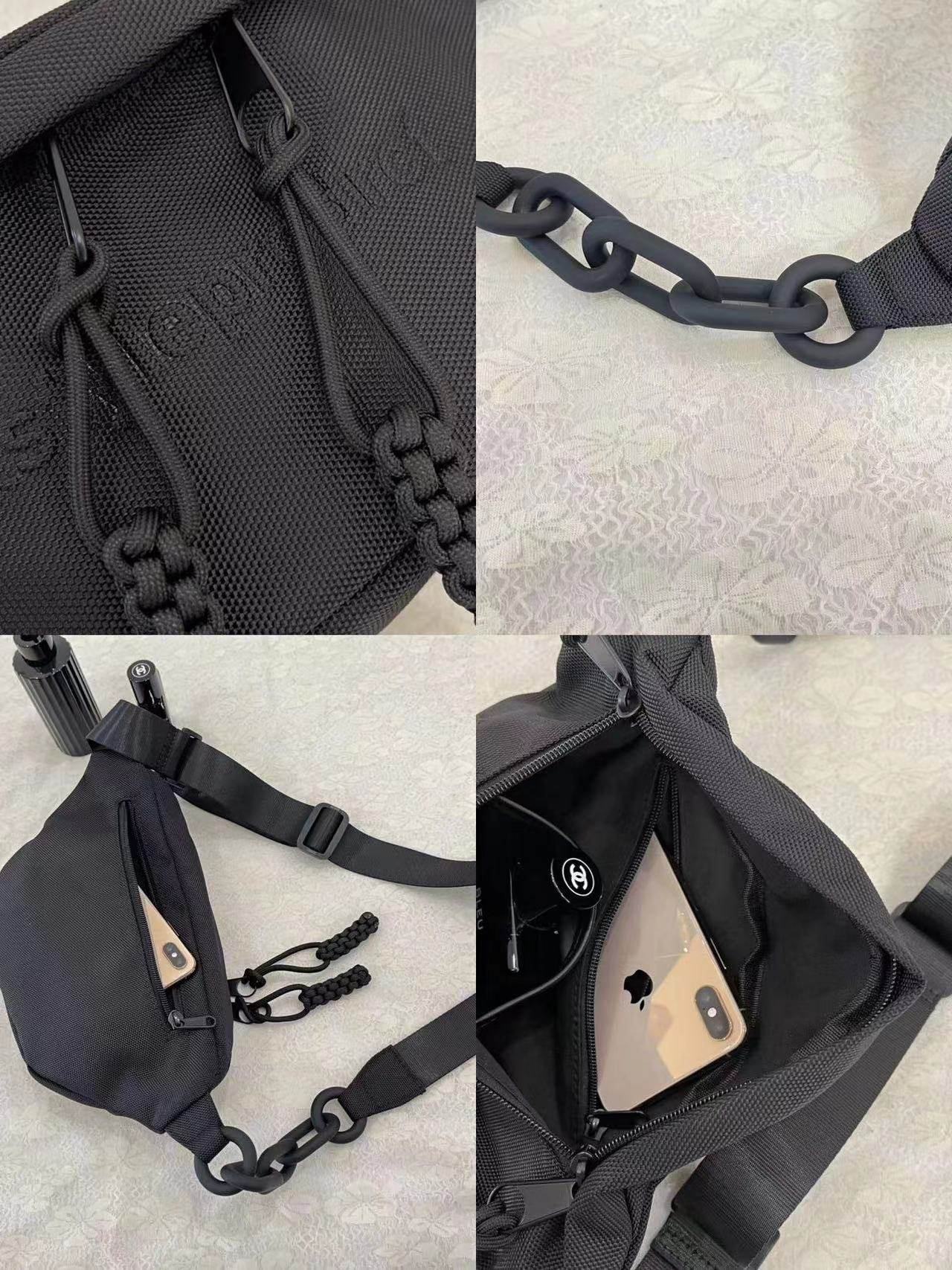 Bag Women's Bag Summer New All-match Crossbody Saddle Bag Three-dimensional Embossed Letter Large Capacity Chest Bag Trendy Shoulder Bag