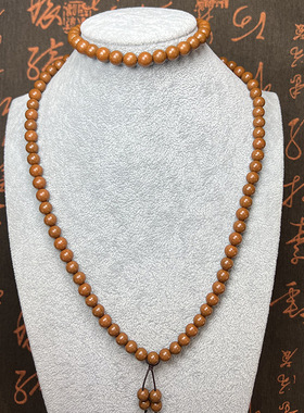 （礼盒装）天然合香珠桂花香古法香珠佛珠手串