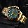2025 Laojia GMT мужские кварцевые керамические часы с кольцом во рту, модные мужские часы, стальной ремень, светящиеся водонепроницаемые часы Water Ghost mini 16