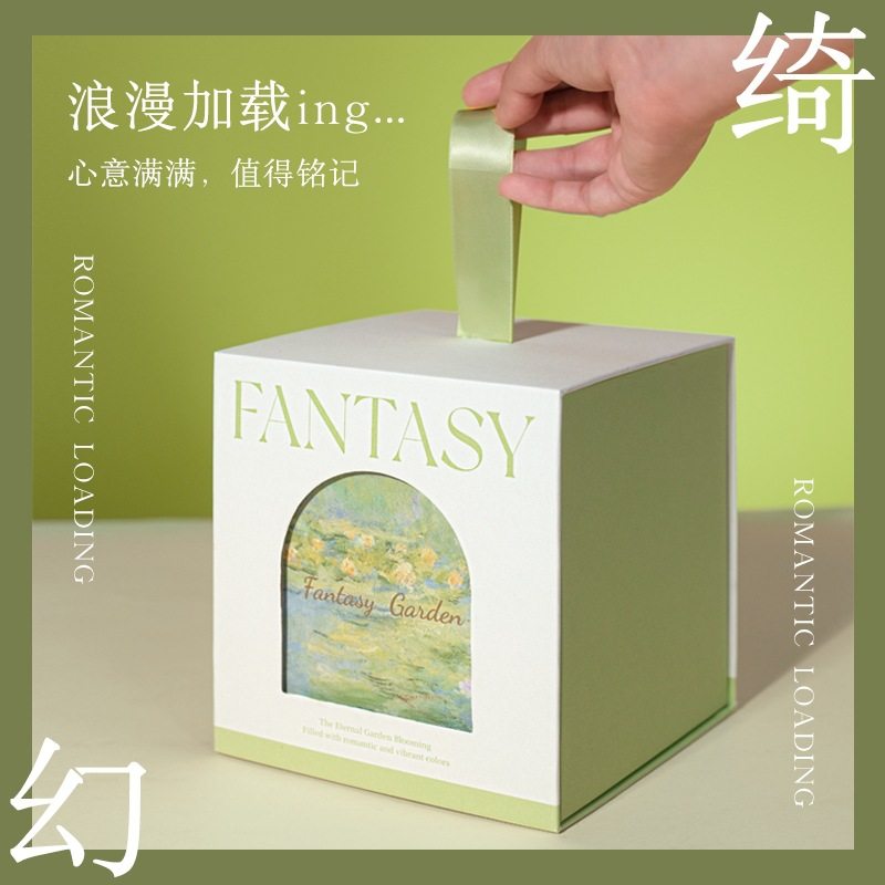 [Qi Fantasy] Wedding Candy Box 2025 New Hand-held Wedding Gift Box High-end Accompanying Gift Empty Box