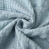 Yutaiyuan Tencel Hemp Waffle Blanket Air-Conditioning Blanket Comfortable and Breathable Sofa Blanket Antibacterial Bath Towel Skin-Friendly