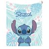Stitch Cross-border TEMU Explosions Blanket Cartoon Printing Stitch Animation Flannel Blanket Sofa Blanket