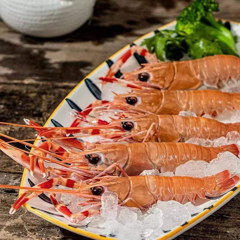 Red Devil Shrimp, Sea Shrimp, Sashimi, Fresh Sweet Shrimp, Catering Fresh Buffet Ingredients, Pipa Shrimp Wholesale