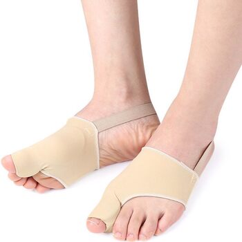 Sebs Strap Thumb Toe Separator Lycra Elastic Socks Large Foot Bone Anti-Wear Pad Corrector Socks