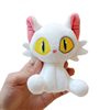 Creative plush bell Bud travel doll pendant keychain left minister Cat schoolbag hanging plush toy doll