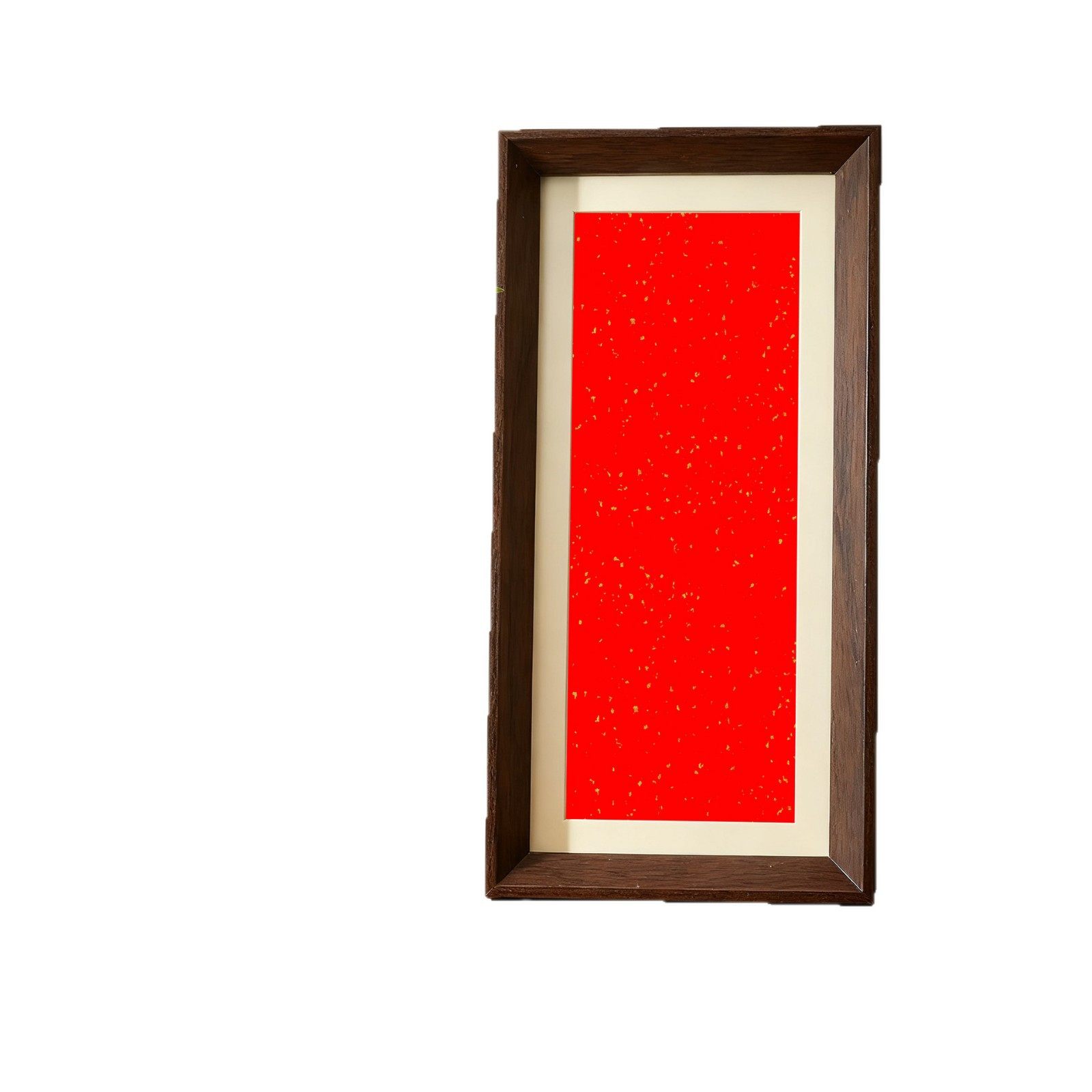 New Chinese Calligraphy Hollow Photo Frame Wooden Brush Calligraphy and Painting Rice Paper Gold Paper DIY Picture Frame Mounting Table