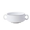 Ceramic Binaural Cup Set Western Soup Bowl Baking Dessert Bowl Hotel Restaurant Soup Bowl Bird's Nest Steamed Egg Bowl Breakfast Bowl