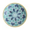 Bohemian Ceramic Deep Soup Plate Flat Plate Round Plate Pickle Plate Japanese Dish Plate Soup Plate Underglaze Color Machine Printing