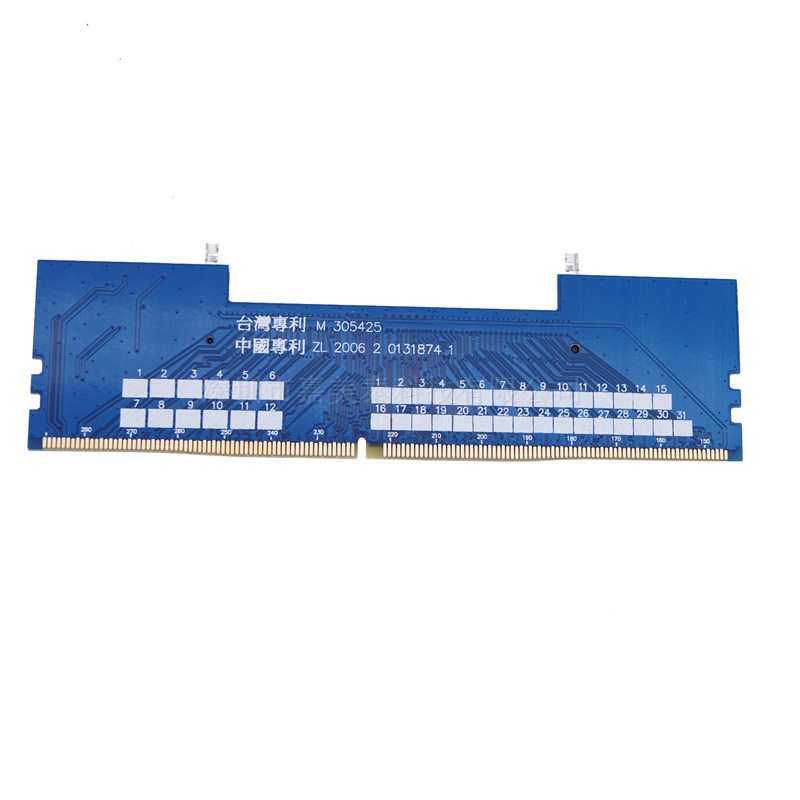 Ddr4 Notebook Memory Adapter Card to Desktop 4Th Generation Test Protection Card Ddr3 Generation 200 to 240 Pins
