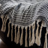 Modern Simple Cotton Blanket, Large Size 130*180cm, with Tassels, Nap Blanket, Wholesale, Sofa Woven, Thickened