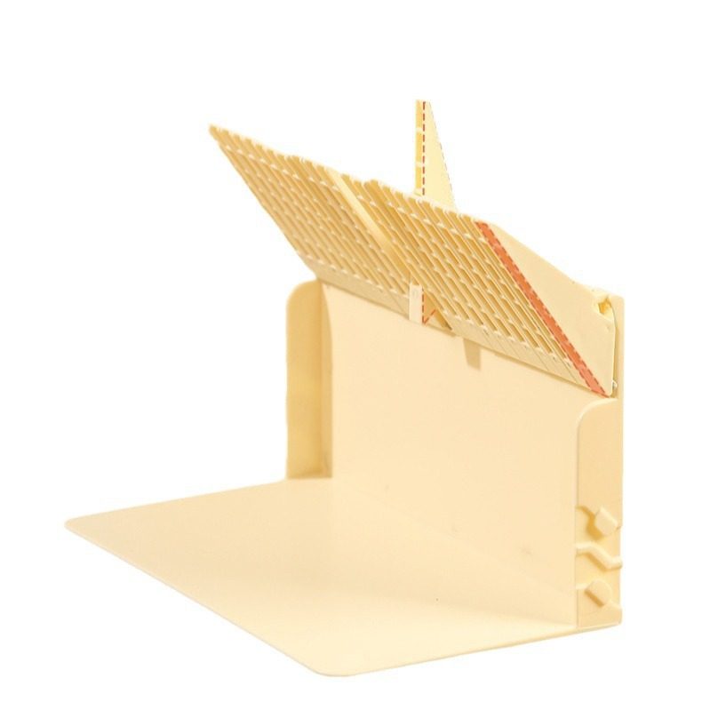 Book Stand Desktop Storage Fixed Book Stand Bookshelf Storage Rack Plastic Storage Rack Table Reading Rack Book Holder