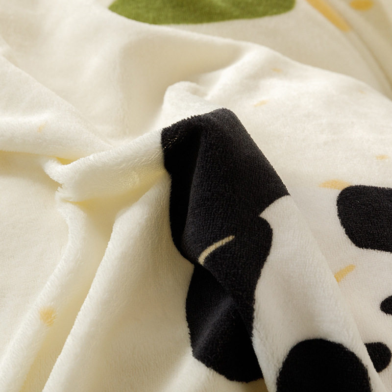 Thickened Winter Milk Velvet Four-piece Bed Cover Bed Sheet Bed Hat Kit Fresh Style Nantong Home Textile Bedding