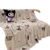 Foreign Trade Cartoon Sanrio Milk Velvet Thickened Blanket Air-Conditioned Blanket Office Lunch Blanket Cross-Border Gift Wholesale Blanket