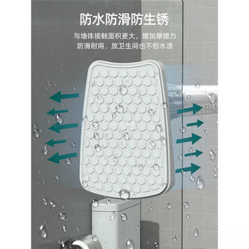 Punch-free Telescopic Clothes Bar Curtain Shower Curtain Shelter Curtain Support Nail-free Door Curtain Brace Bathroom Sandy Bar