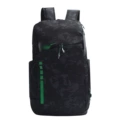 Black green label