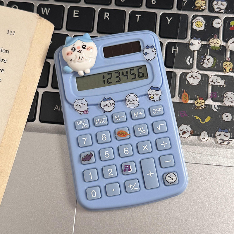 计算器创意可爱卡通学生办公文化用品高颜值迷你便携计算机批发