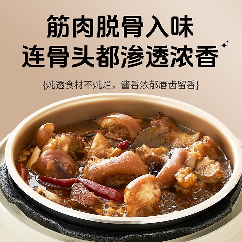 AUX-Oaks electric pressure cooker household multifunctional rice cooker 5L large capacity non-stick cooker wholesale pressure cooker