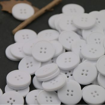 In stock all-match matte dyed small thin edge resin four-eye button shirt coat windbreaker suit pants hand-stitched button