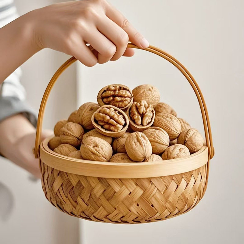 Carefully Selected Xinjiang Paper-Skinned Walnuts, 2025 New Walnuts, Bagged Aksu 185 Thin-Skinned Walnuts, New Stock