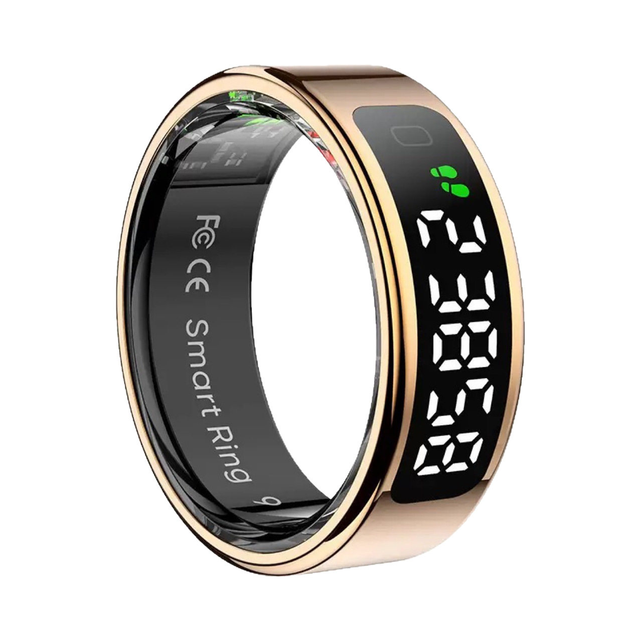 Cross-border explosions R11 with screen display ring gesture video wireless charging healthy heart rate blood oxygen smart ring