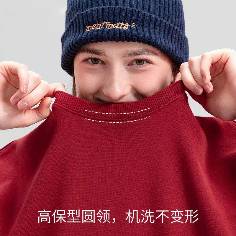 纯棉卫衣定制工作服印logo跨境秋冬套头连帽衫长袖外套文化广告衫