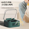 Creative New Retro Turntable Wireless Bluetooth Speaker Portable Card Mini Record Machine Desktop Creative Decoration Gift