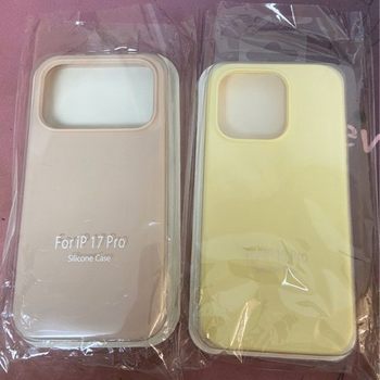 Ins Style Pure Color Liquid Silicone Suitable for Apple 17 Mobile Phone Case Iphone15Promax All-Inclusive 13 Anti-Fall 14