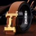 H earth gold buckle