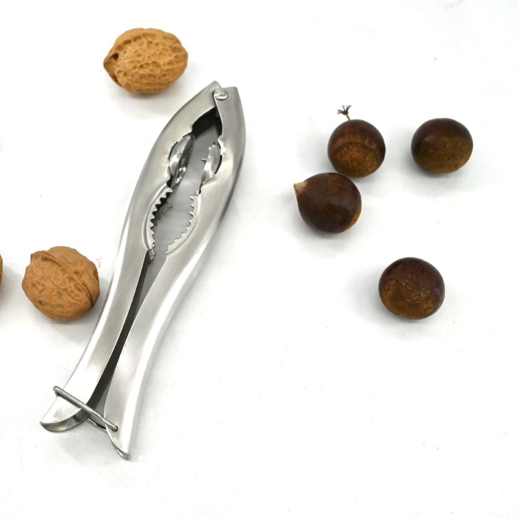 304 stainless steel chestnut clip cross chestnut opener thickened household chestnut clip walnut clip peeling chestnut artifact