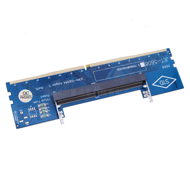 Ddr4 Notebook Memory Adapter Card to Desktop 4Th Generation Test Protection Card Ddr3 Generation 200 to 240 Pins
