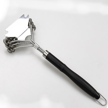 Factory Direct Sales Amazon Hot Selling Wire Oven Grill Cleaning Brush Barbecue Brush Wire Brush Bbq Barbecue Brush