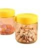 Glass Sealed Jar Three-piece Set Household Grain Snack Storage Storage Jar Tea Jar Set Event Gift