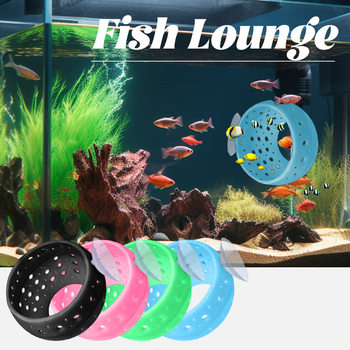 Cross-border explosions Fish Lounge Fish Cave Sucker Hiding Fish Tank Plastic Decorations