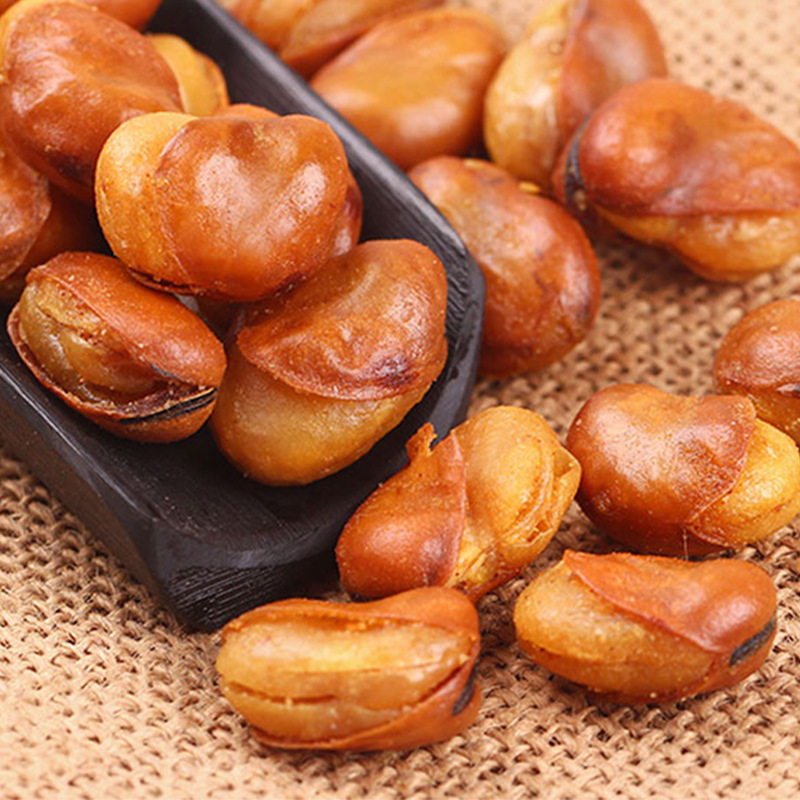 Yao Shengji beef spicy broad bean fried goods crispy and delicious orchid bean casual snack gift bag wholesale