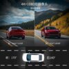 4inch Ips Night Vision Driving Recorder Hd 1080P Dual Lens with Reversing Video Recorder Night Vision Enhanced